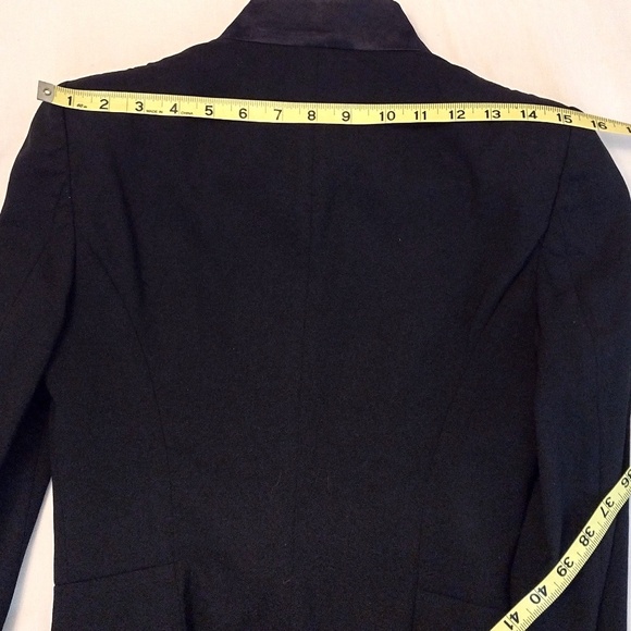 Roberto Cavalli Wool Jacket with Satin Lapels - Picture 6 of 10